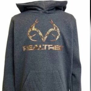 Realtree Youth Hoodie, Hooded fleece lined Sweatshirt Pullover nwt